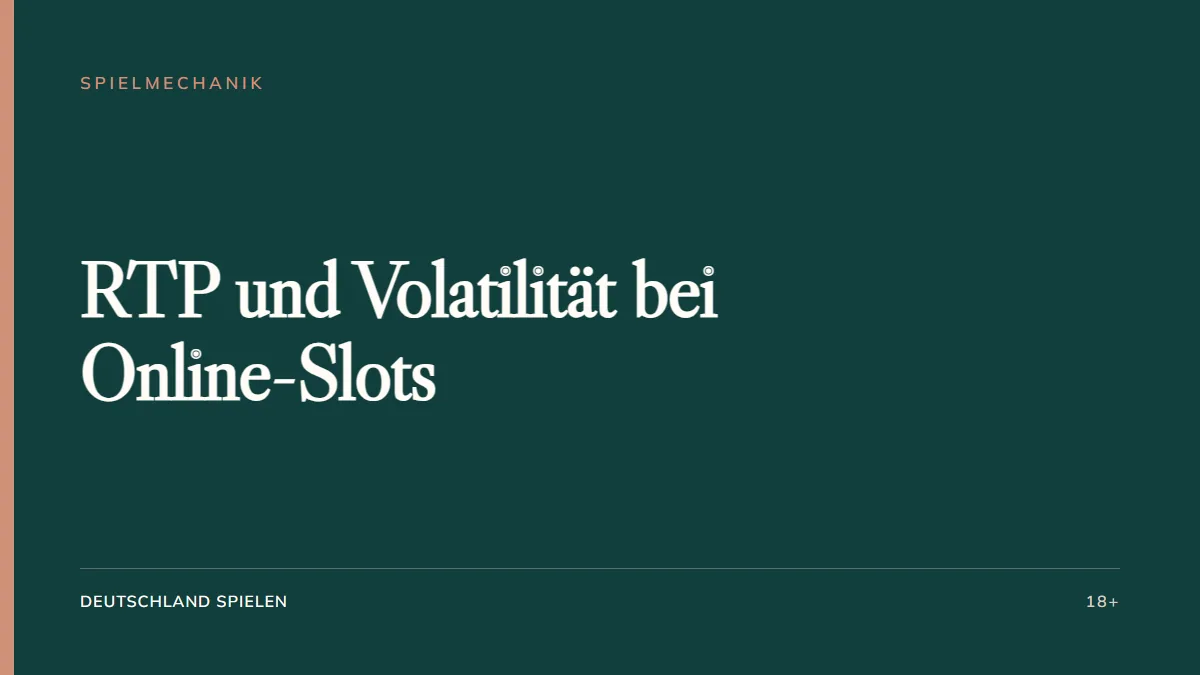 Titelkarte: RTP und Volatilität